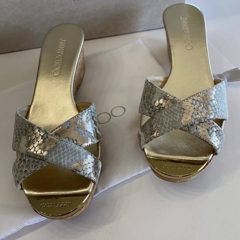 Jimmy Choo slides